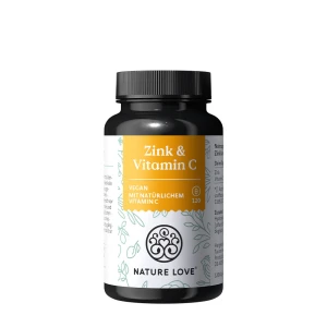 Nature Love Zink & Vitamin C  (120 Kapseln) – Viking Supplements