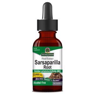 Nature's Answer Sarsaparilla-Wurzel 2000 ml. Alkoholfrei 30 ml – Viking Supplements