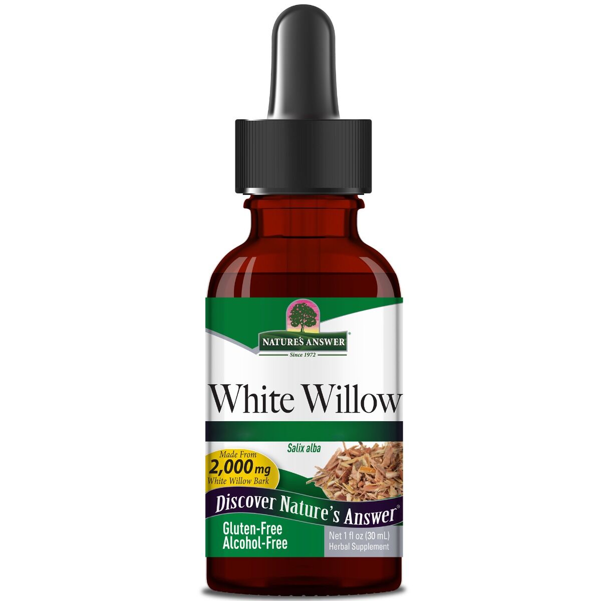 Nature's Answer Weißweide 2000 mg alkoholfrei 30 ml – Viking Supplements