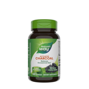 Natures Way Aktivkohle (100 Kapseln) – Viking Supplements