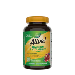 Natures Way Alive!® Calcium + D3 Gummibärchen (60 Stück) – Viking Supplements