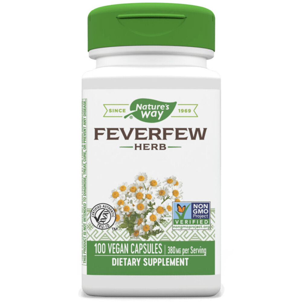 Nature's Way Mutterkraut 380 mg, 180 vegetarische Kapseln – Viking Supplements