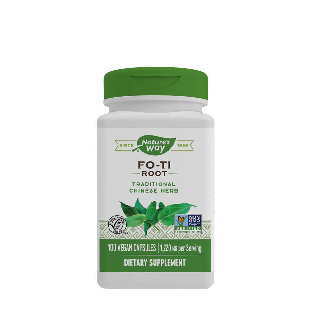 Natures Way Fo-Ti-Wurzel (100 Kapseln) – Viking Supplements