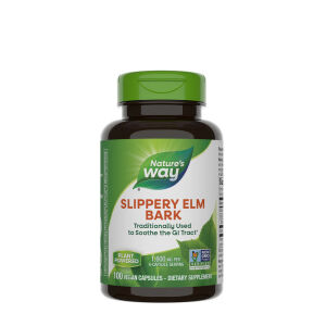 Natures Way Slippery Elm Bark (100 Capsules) - Viking Supplements