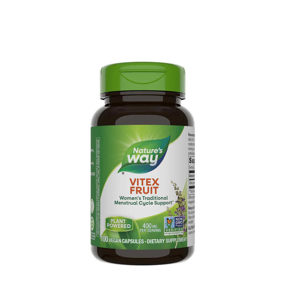 Natures Way Vitex-Frucht (100 Kapseln) – Viking Supplements