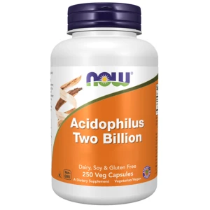 Now Foods Acidophilus Two Billion, 250 vegetarische Kapseln – Viking Supplements