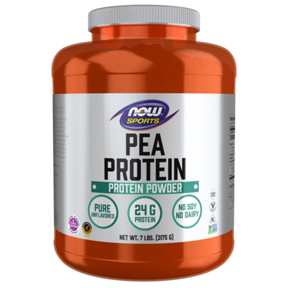 Now Foods Erbsenprotein, naturbelassen, 3175 g – Viking Supplements