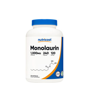 Nutricost Monolaurin-Kapseln (240 Kapseln) – Viking Supplements