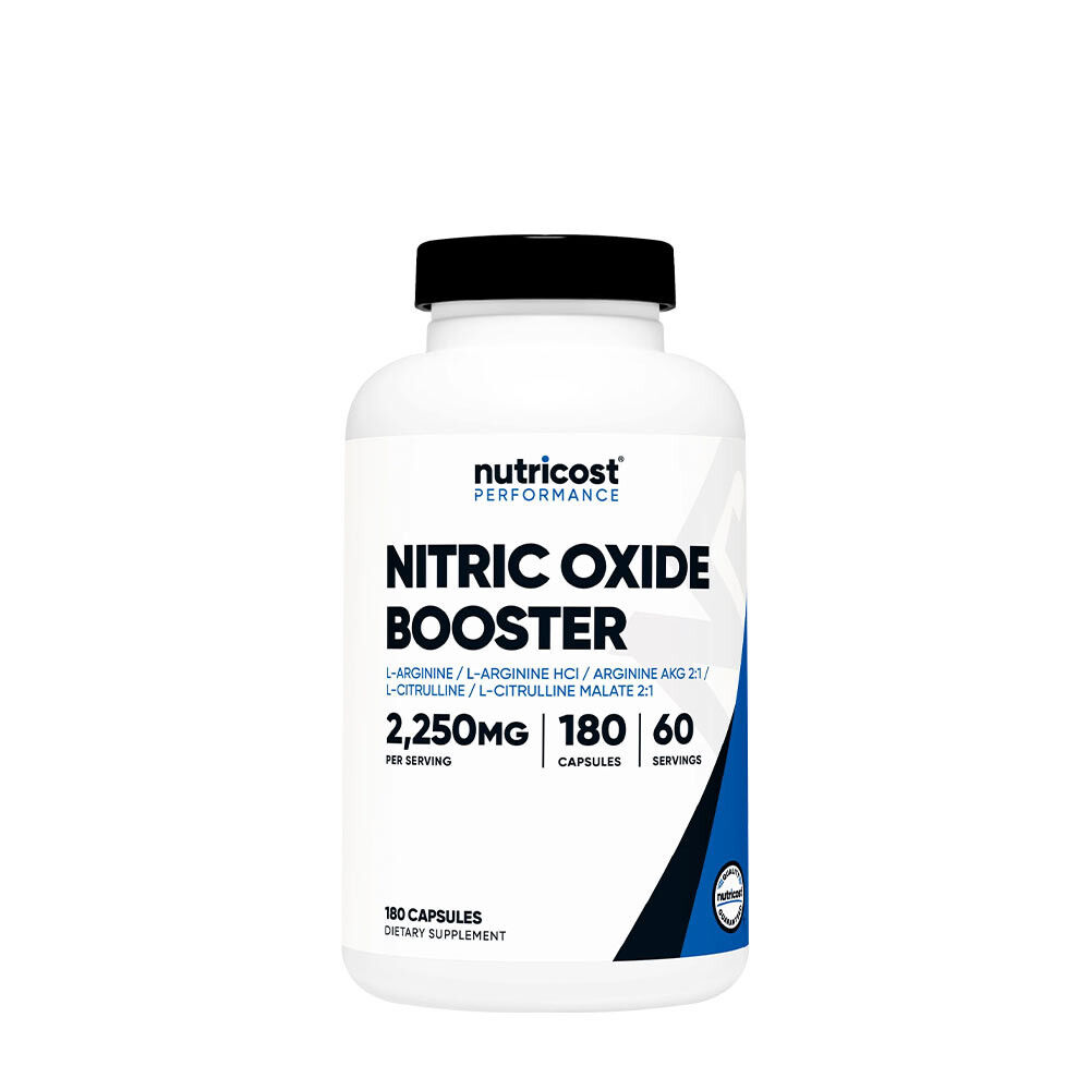 Nutricost Stickstoffmonoxid-Booster 750 mg (180 Kapseln) – Viking Supplements