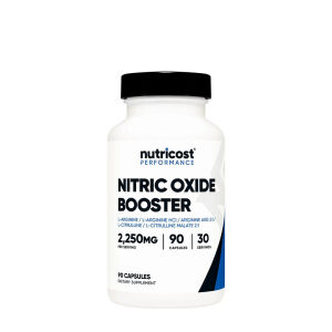 Nutricost Stickstoffmonoxid-Booster 750 mg (90 Kapseln) – Viking Supplements