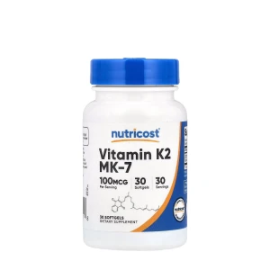 Nutricost Vitamin K2 MK-7  (30 Softgels) – Viking Supplements