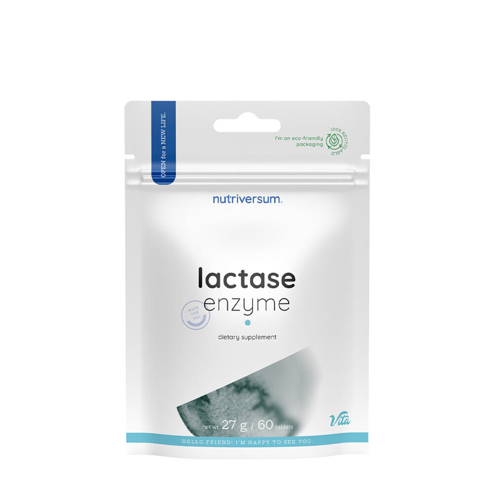 Nutriversum Laktase-Enzym – VITA (60 Tabletten) – Viking Supplements
