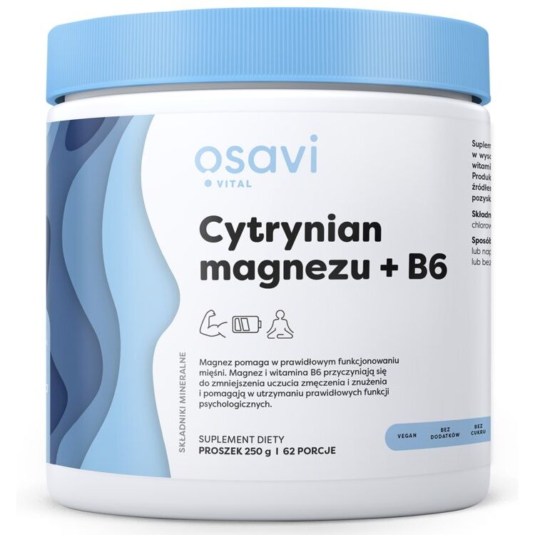 OSAVI Magnesiumcitrat + B6 (250 g) – Viking Supplements