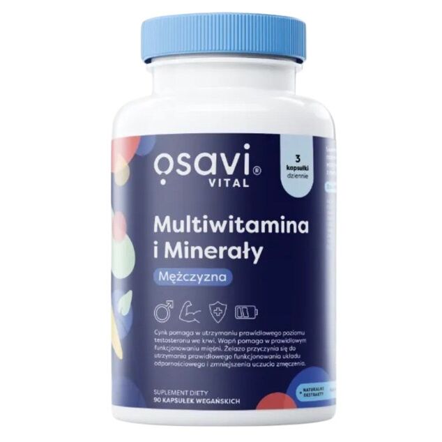 OSAVI Multivitamine und Mineralstoffe für Männer (90 Kapseln) – Viking Supplements