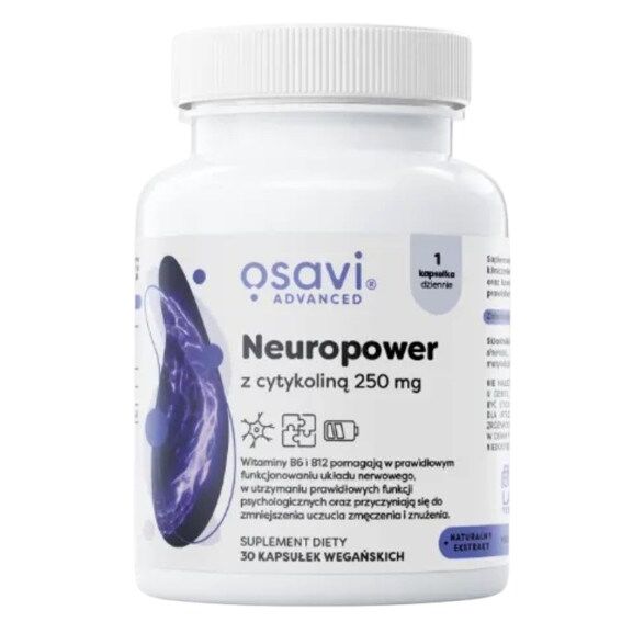 OSAVI Neuropower mit Cyticolin 250 mg (60 Kapseln) – Viking Supplements