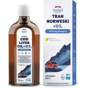OSAVI Norwegisches Lebertranöl + D3