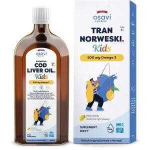 OSAVI Norwegisches Lebertranöl für Kinder