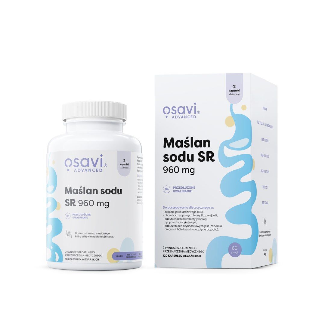 OSAVI Natriumbutyrat (120 Kapseln) – Viking Supplements