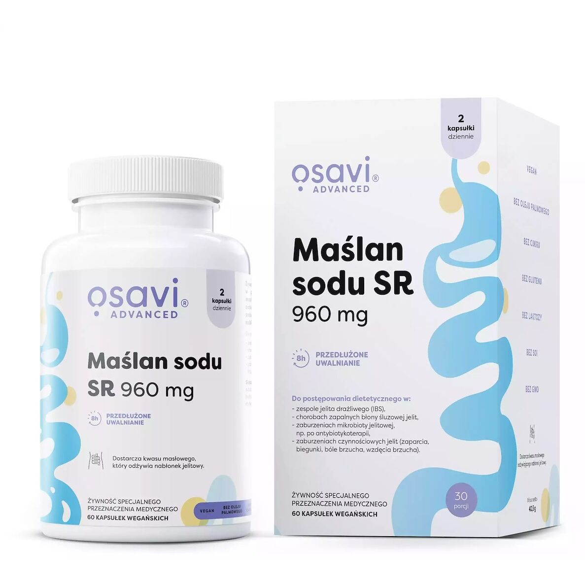 OSAVI Natriumbutyrat (60 Kapseln) – Viking Supplements