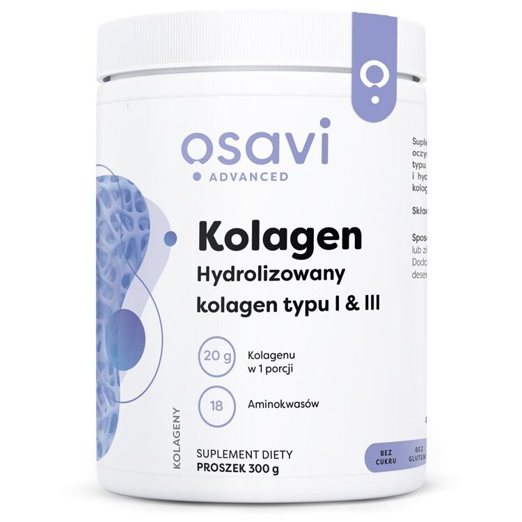 OSAVI Kollagenkomplex Typ I & III (300 g / 10 fl. oz.) – Viking Supplements