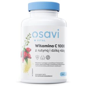 OSAVI Vitamin C 1000 mit Rutin und Hagebutte (120 Vcaps) – Viking Supplements