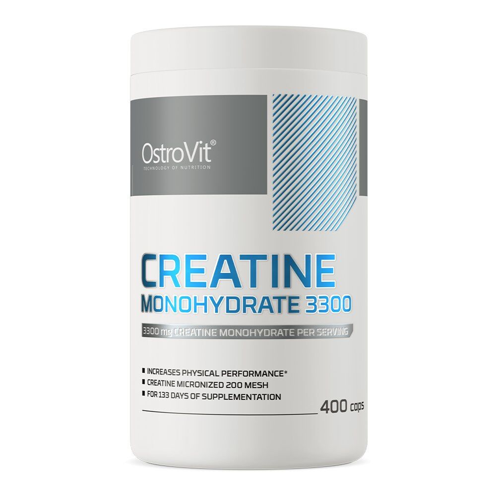 OSTROVIT Kreatin-Monohydrat 3300 mg (400 Kapseln) – Viking Supplements