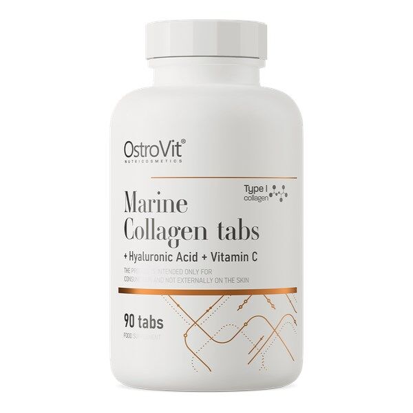 OSTROVIT Meereskollagen + Hyaluronsäure + Vitamin C (90 Tabletten) – Viking Supplements