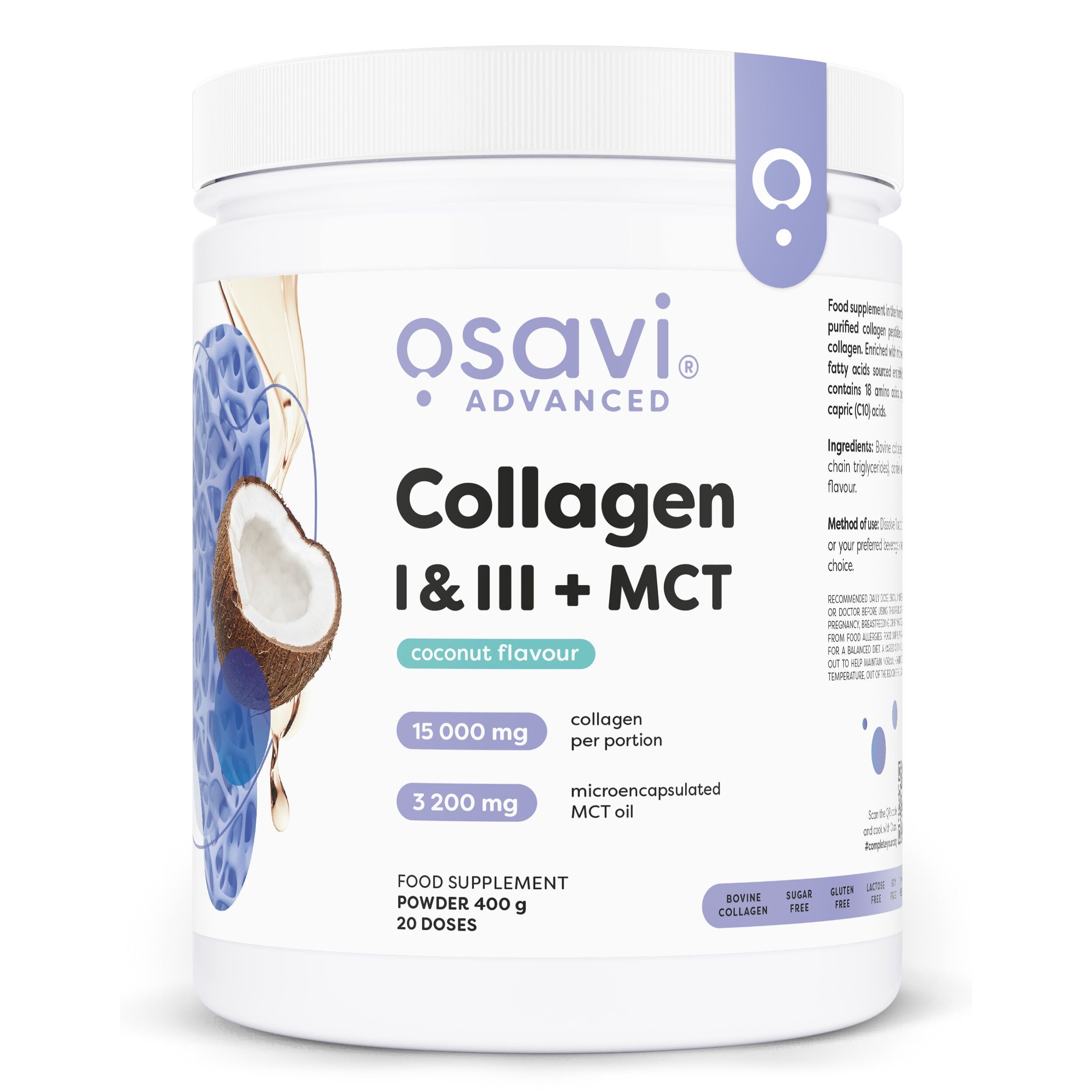 Osavi – Kollagen I & III + MCT