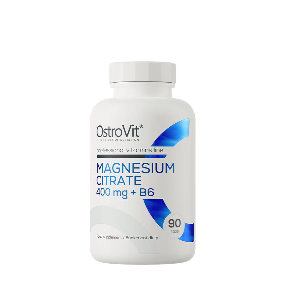 Ostrovit Magnesiumcitrat 400 mg + B6 (90 Tabletten) – Viking Supplements