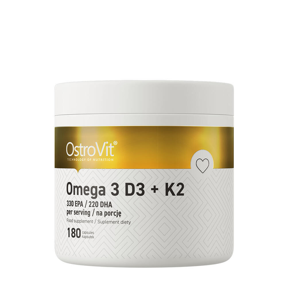 Ostrovit Omega-3 D3+K2 (180 Kapseln) – Viking Supplements