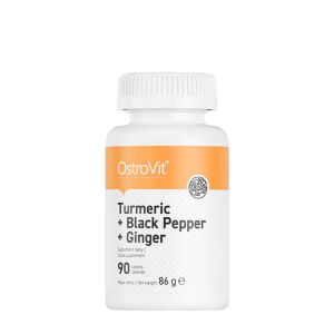 Ostrovit Kurkuma + Schwarzer Pfeffer + Ingwer (90 Tabletten) – Viking Supplements