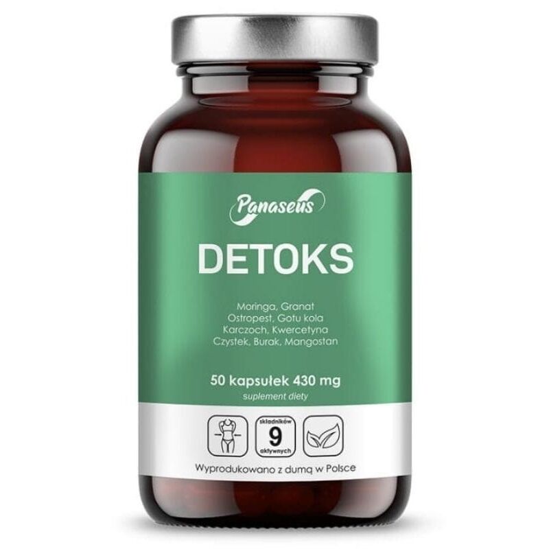 PANASEUS Detox (50 Kapseln) – Viking Supplements