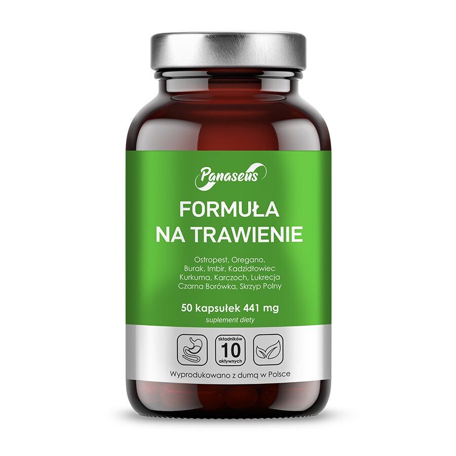 PANASEUS Digestive Formula (50 caps) - Viking Supplements