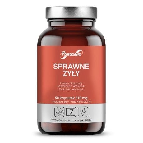PANASEUS Efficient Veins (50 Kapseln) – Viking Supplements