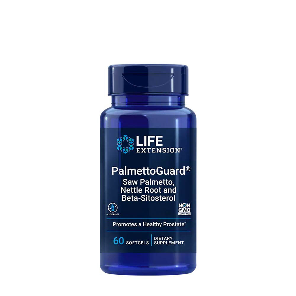 PalmettoGuard Sägepalme/Brennnesselwurzel mit Beta-Sitosterol – 60 Softgels – Viking Supplements