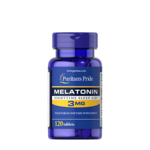 Puritans Pride Melatonin 3 mg (120 Tabletten) – Viking Supplements