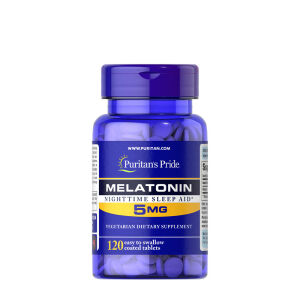 Puritan's Pride Melatonin 5 mg (120 Tabletten) – Viking Supplements