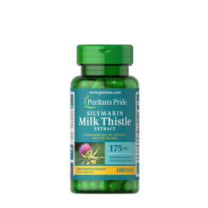 Puritan's Pride Mariendistel, standardisiert auf 175 mg (Silymarin) (100 Kapseln) – Viking Supplements