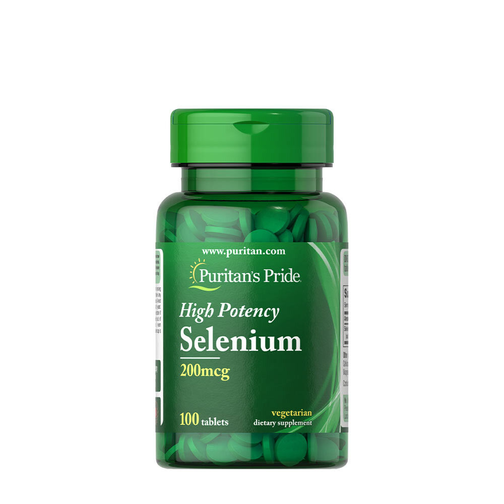 Puritan's Pride Selen 200 mcg (100 Tabletten) – Viking Supplements