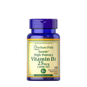 Puritan's Pride Vitamin D3 1000 IE (100 Softgels) – Viking Supplements