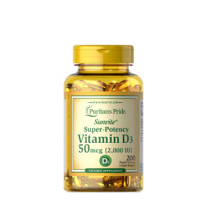 Puritans Pride Vitamin D3 2000 IE (200 Softgels) – Viking Supplements