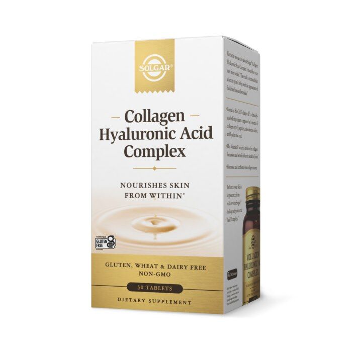 SOLGAR Kollagen-Hyaluronsäure-Komplex (30 Tabletten) – Viking Supplements