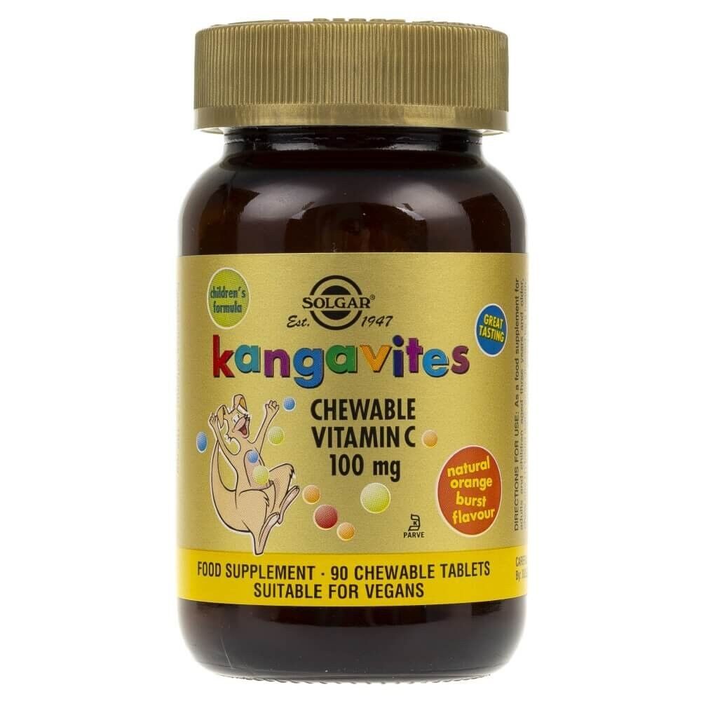 SOLGAR Kangavites Kautabletten mit Vitamin C