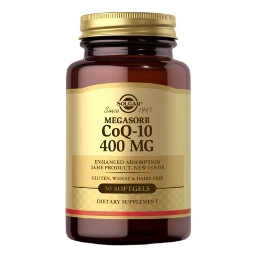 SOLGAR Megasorb CoQ-10 400 mg (60 Weichkapseln) – Viking Supplements