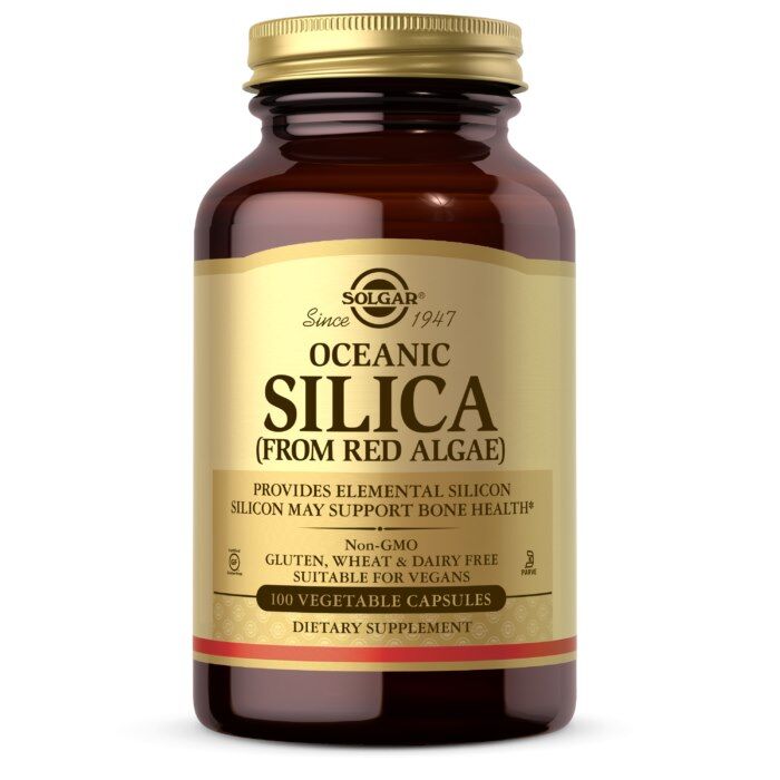 SOLGAR Oceanic Silica aus Rotalgen (100 Kapseln) – Viking Supplements