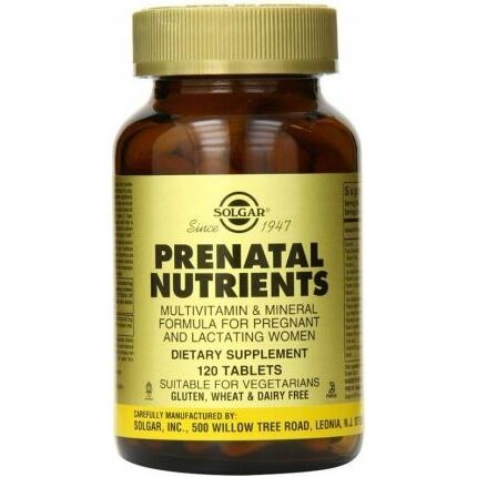 SOLGAR Prenatal Nutriens (120 Tabletten) – Viking Supplements