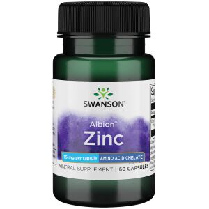 SWANSON Albion Zinkchelat 15 mg 60 Kapseln – Viking Supplements