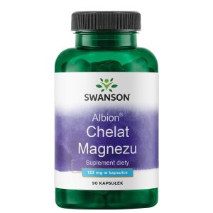 SWANSON Albion Magnesiumchelat 133 mg, 90 Kapseln – Viking Supplements