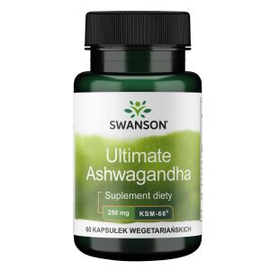 SWANSON Ashwagandha KSM-66 250 mg, 60 Kapseln – Viking Supplements