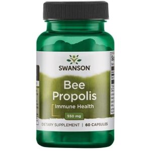 SWANSON Bienenpropolis 550 mg, 60 Kapseln – Viking Supplements